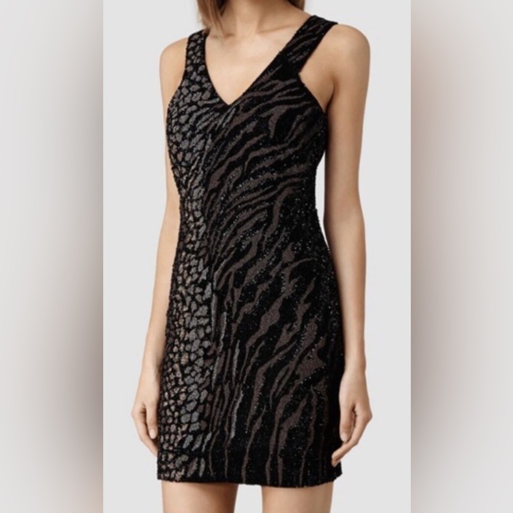 All Saints Shia Dress, NWT